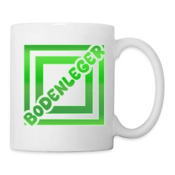 Bodenleger als Berufung - Tasse - Weiß - Rechts