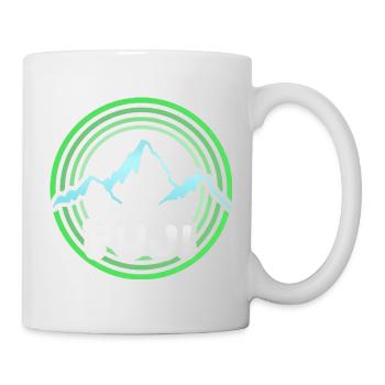Hiking Fuji - Mug - white - Right