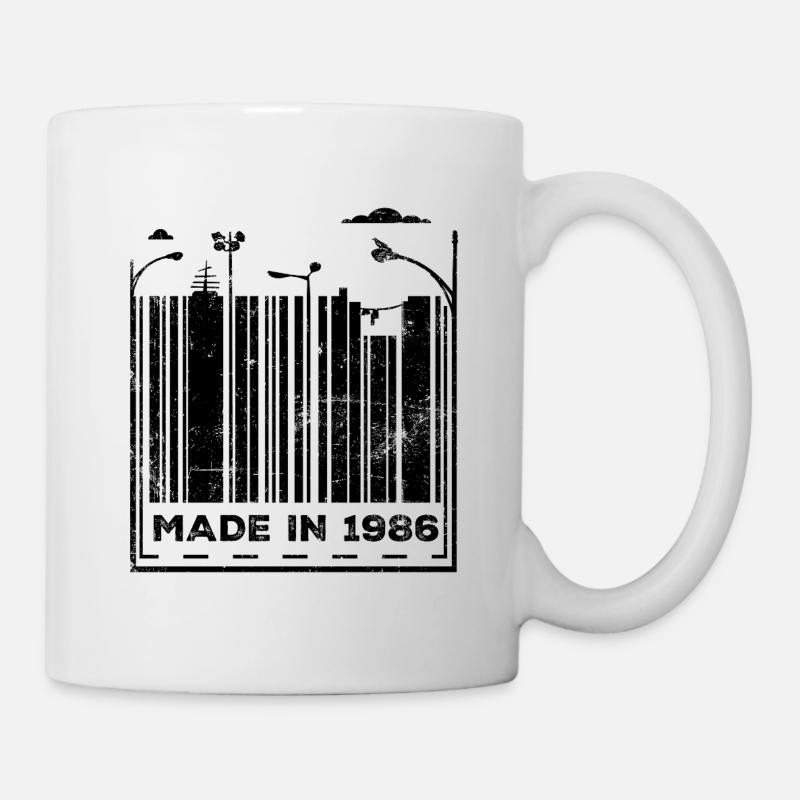 Vintage 1986 - Tasse - Weiß