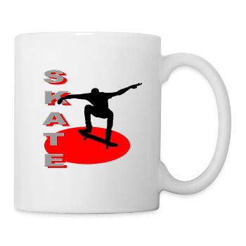 Skate - Mug - white - Right