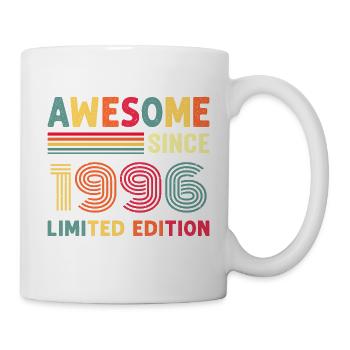 30e anniversaire du millésime 1996 - Mug blanc - blanc - Droite