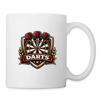 Darts Shield  - Tasse - Weiß - Rechts