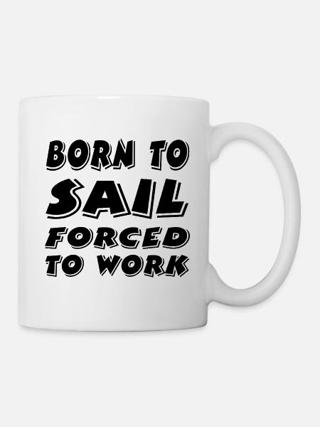 Segeln - Tasse - Weiß