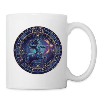 Schütze Sternenzeichen - Tasse - Weiß - Rechts
