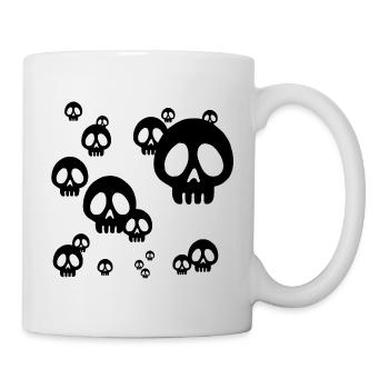 Black Skull Invasion - Mug - white - Right