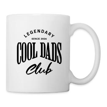 Legendary Cool Dads Club Since 2026 - Tasse - Weiß - Rechts