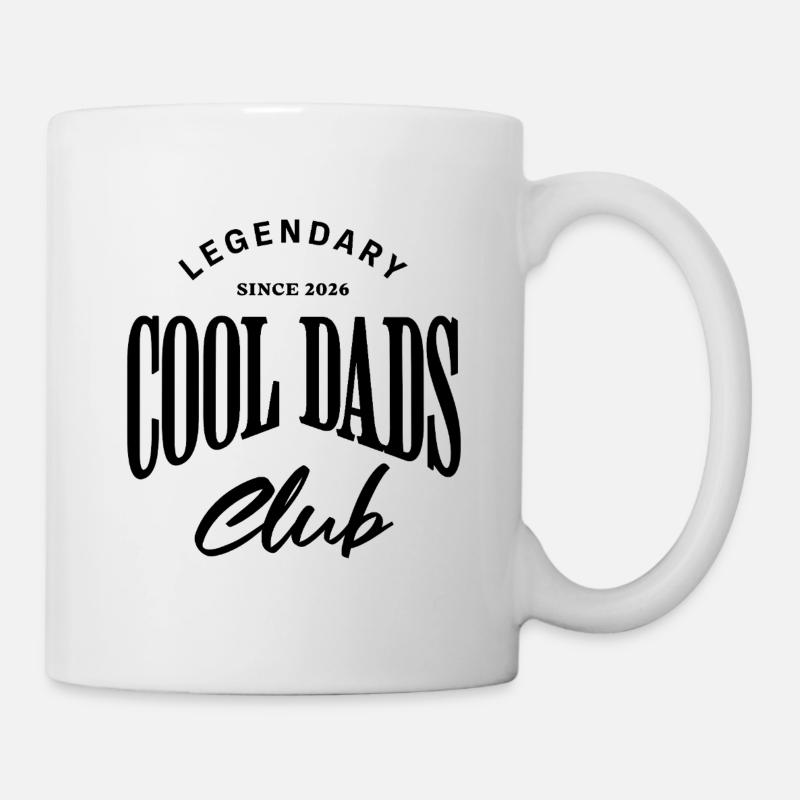 Legendary Cool Dads Club Since 2026 - Tasse - Weiß