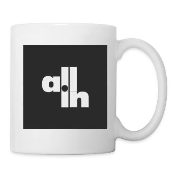All in Poker Typography Minimal Statement - Mug - white - Right