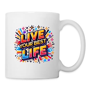 Live Your Best Life - Mug - white - Right