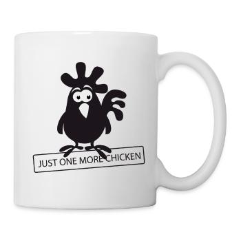 Fans de poulet - Coq - Coq - Poulet de soie - Bio - Mug blanc - blanc - Droite