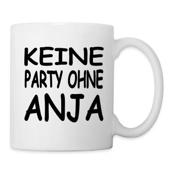Anja - Tasse - Weiß - Rechts