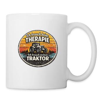 I need my tractor - Mug - white - Right
