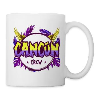 Équipage de Cancun Coloré - Mug blanc - blanc - Droite
