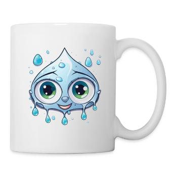 Kawaii Water Drop Motif - Mug - white - Right