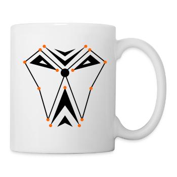 Alien Skull - Mug - white - Right