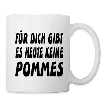 French fries - Mug - white - Right