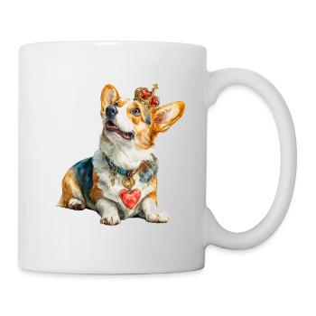 Royal Corgi - Mug blanc - blanc - Droite