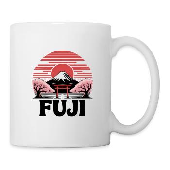 Fuji Torii Sakura in the Sun - Mug - white - Right
