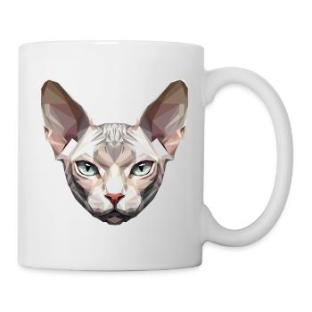 Sphynx Katze Sphynxkatze Canadian Cat Süße Sphinx - Tasse - Weiß - Rechts
