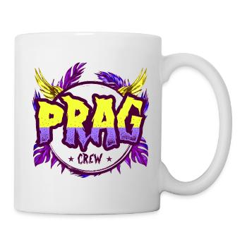 Prag Crew Bunt - Tasse - Weiß - Rechts