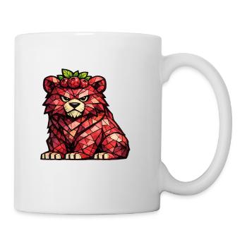 Raspberry Bear Cubism Version - Mug - white - Right