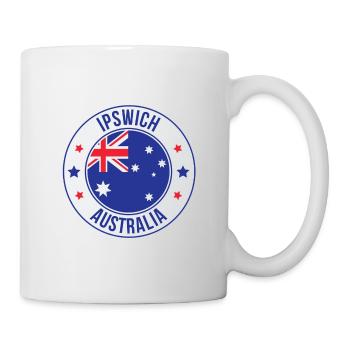 Emblème du cercle d’Ipswich Australie - Mug blanc - blanc - Droite