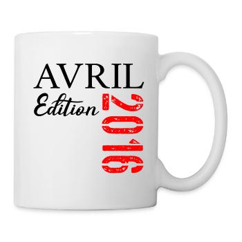 11. Jubiläum, April 2016 - Tasse - Weiß - Rechts