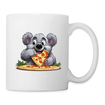 Pizza Love Koala - Mug blanc - blanc - Droite