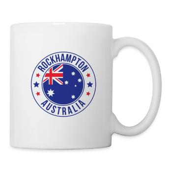 Emblème Rockhampton Australie - Mug blanc - blanc - Droite
