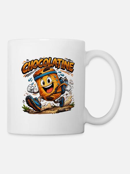 Chocolatine-Pfad - Tasse - Weiß