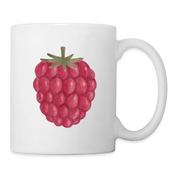 Raspberry Watercolor - Mug - white - Right