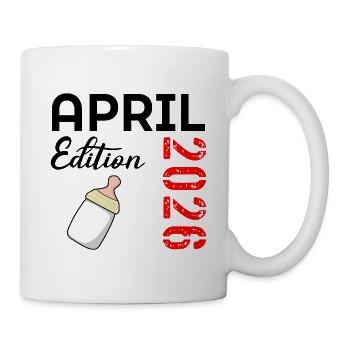Birth baby April 2026 - Mug - white - Right