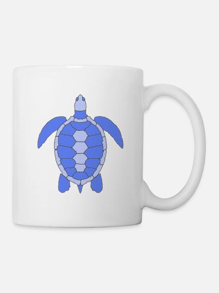 TURTLE - Tasse - Weiß