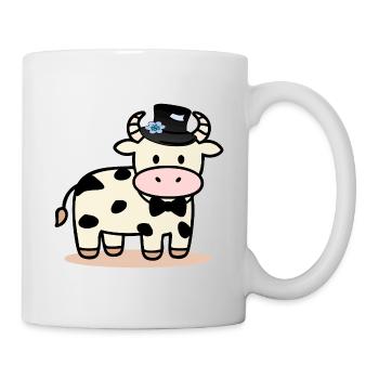 Groom Wedding Cow - Mug - white - Right