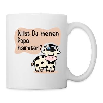 Marrying My Dad - Wedding Proposal - Mug - white - Right