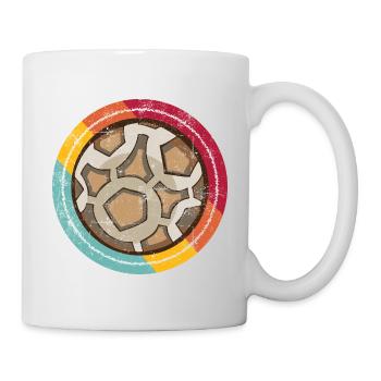 Handball vintage - Mug blanc - blanc - Droite