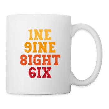 Millésime 1986 - Mug blanc - blanc - Droite