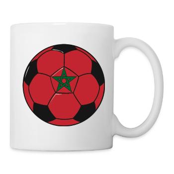 Football_team_Morocco - Mug blanc - blanc - Droite