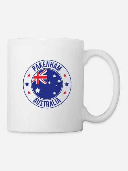 Pakenham-Australien-Wappen - Tasse - Weiß