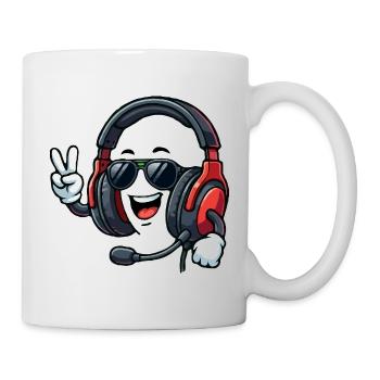 Happy Gaming Headset - Mug - white - Right