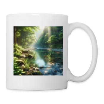 Quiet Skogsbäck - Mug - white - Right