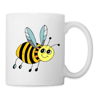 Insekten - Tasse - Weiß - Rechts