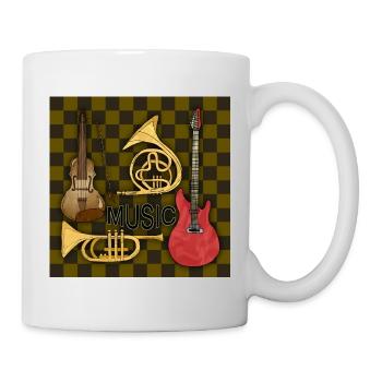 Musical instruments - Mug - white - Right