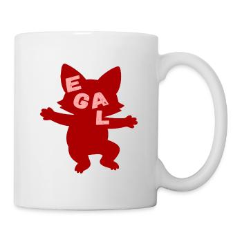 Fuchs Doesn't matter lightness - Mug - white - Right