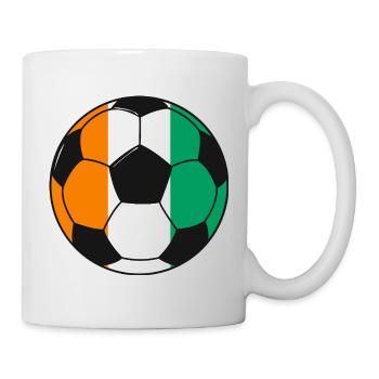 Football_team_Côte_d Elfenbeinküste - Tasse - Weiß - Rechts