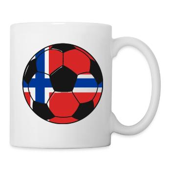 Football_team_Norway - Mug blanc - blanc - Droite