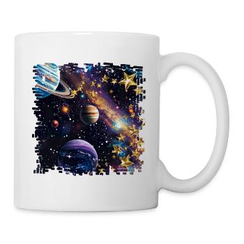 Galactic Star Gold Star - Mug - white - Right