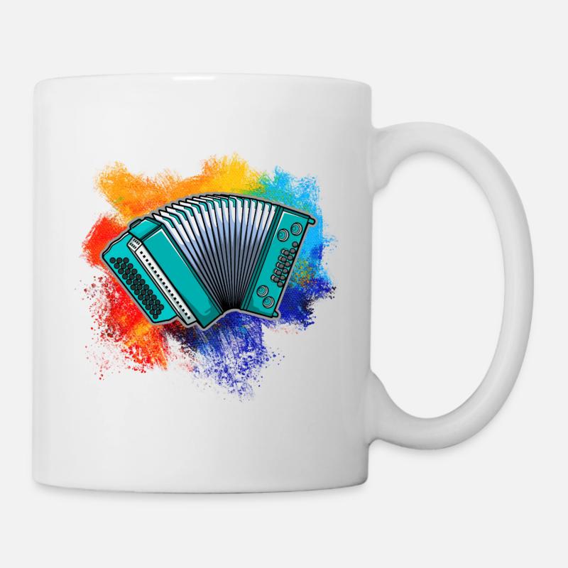 Boîte à presser colorée - Mug blanc - blanc