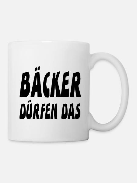 Bäcker - Tasse - Weiß