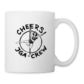 JGA: Cheers! Pole Dance – Illustration - Tasse - Weiß - Rechts